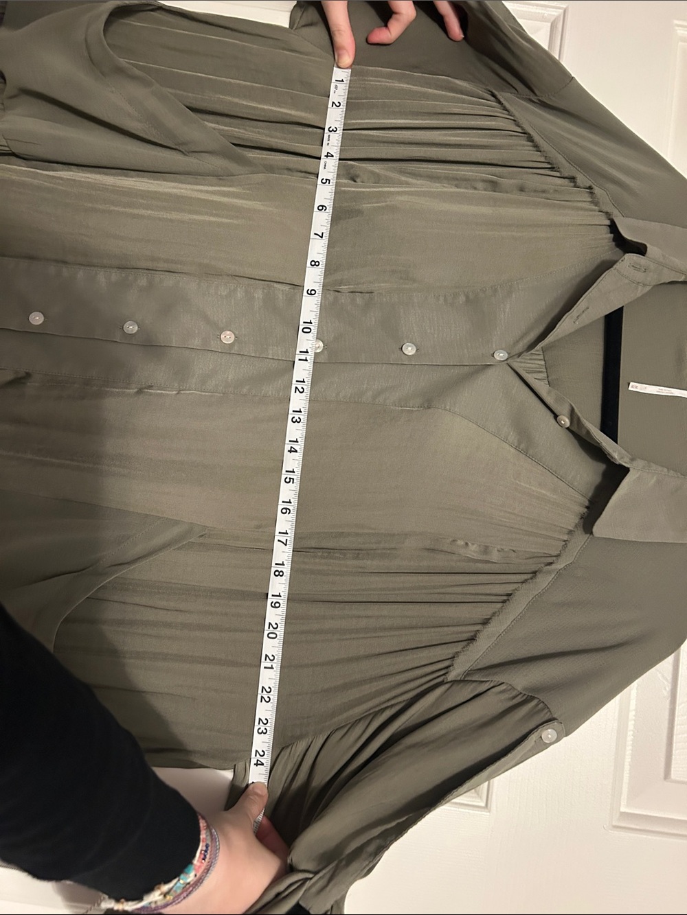 Free People Olive Green Lightweight Dress - Picture 7 of 7